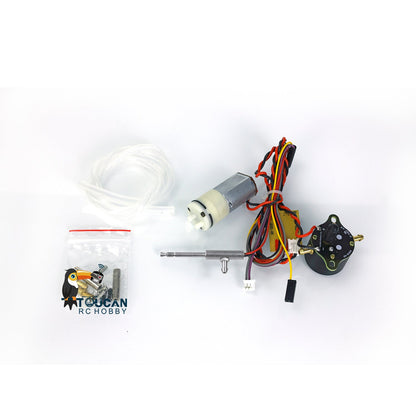 IN Stock Henglong Metal Machine Gun With Smoke Gearbox Unit Spare Parts Universal For Upgrade 1/16 7.0 Main Board RC Tank DIY Model