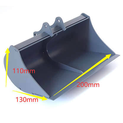 Hydraulischer Metallfilter &amp; Schaufel &amp; Vertikutierer &amp; Schutznetz &amp; Lichtsystem für ferngesteuerten Bau-LKW JDM 106 im Maßstab 1/14 V2 RC Bagger