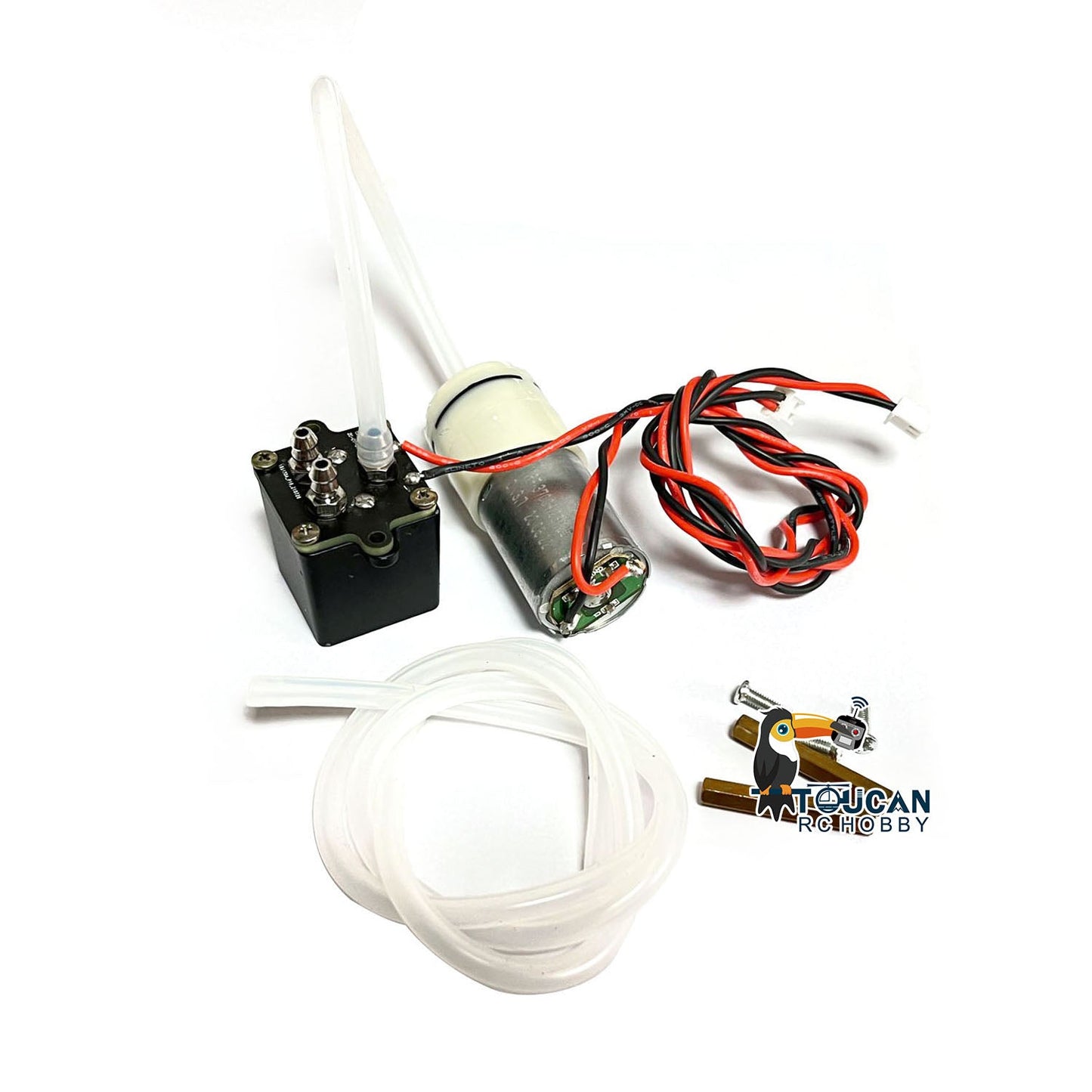 IN Stock Metal Smoke Gearbox Unit Smoker 6V Spare Part for Henglong 1/16 Scale RC Armored Tank Model 6.0S Main Board Radio System