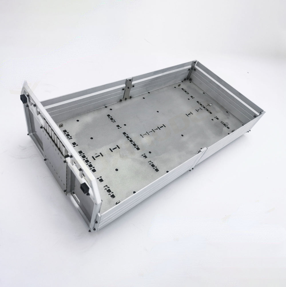 Metall-Frachteimer für 1/14 8*8 JXMODEL F1650 RC-LKW, hydraulische Maschine, funkgesteuert, Frontkran, Autos, elektrisches DIY-Modell