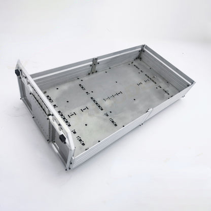 Metall-Frachteimer für 1/14 8*8 JXMODEL F1650 RC-LKW, hydraulische Maschine, funkgesteuert, Frontkran, Autos, elektrisches DIY-Modell