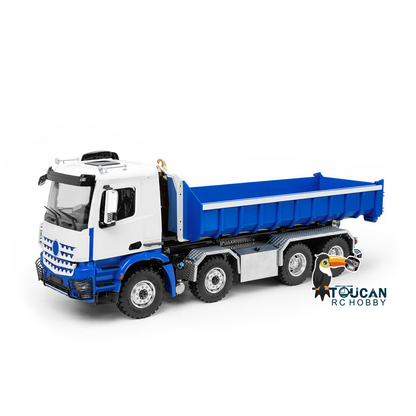 TOUCAN RC HOBBY 1/14 6x6 8x8 Hydraulic RC Roll Off Dump Truck Z0088 Z0092 Z0096 Z0100 Metal Chassis 3-Speed Gearbox Light Sound