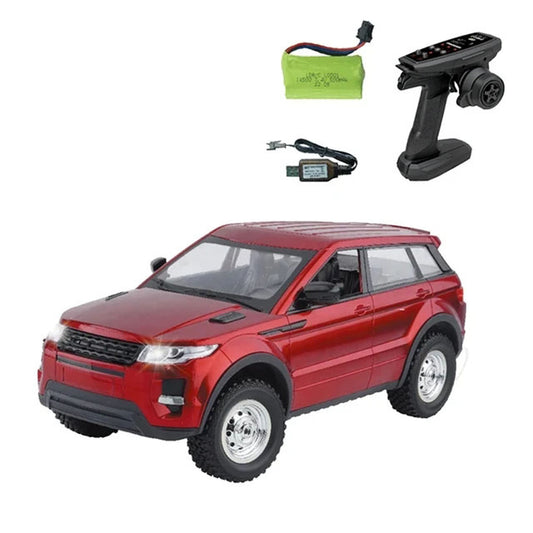 LDRC 4x4 1/14 RC Crawler Car 4WD Funkgesteuerte Geländewagen Modell LD1299 mit Weichgummireifen Allradantrieb
