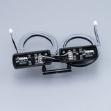 LED 5V Kunststoff Rücklicht Rückleuchte für 1/14 DIY TAMIYA Fernbedienung Traktor Lkw Modell MAN Anhänger Kipper Auto Zubehör