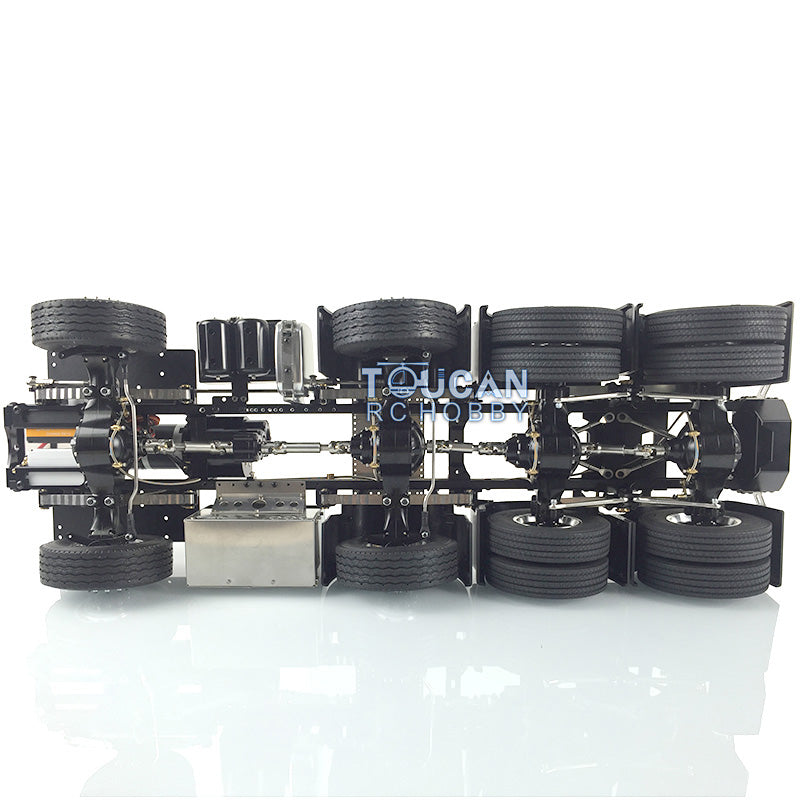 TOUCAN RC HOBBY 1/14 LESU 8x8 Remote Controlled Assembled Metal Chassis Lock Servos Motor Equipment Rack Part DIY TAMIYE Tractor Truck Cars