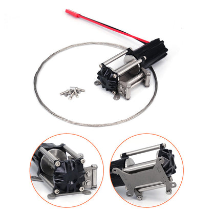 TOUCAN RC HOBBY LESU 1/14 8*8 Hydraulic Metal Roll on/off Radio Control Truck Dumper RC Tipper Car Metal Crane Chassis Light Sound PL18EV Battery