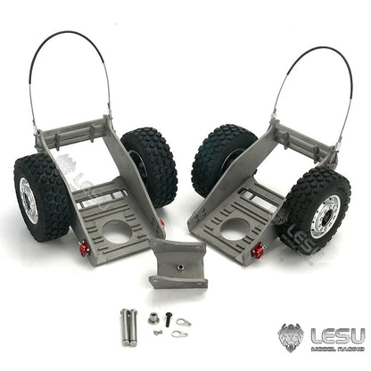 TOUCAN RC HOBBY 1/14 LESU RC Metal Hydraulic Aoue ET30H Wheeled Excavator Model Pump Cabin Sticker Display Grapple Ripper Bucket Scraper Compactor
