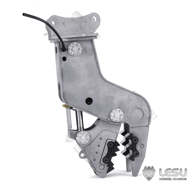 TOUCAN RC HOBBY 1/14 LESU RC Metal Hydraulic Aoue ET30H Wheeled Excavator Model Pump Cabin Sticker Display Grapple Ripper Bucket Scraper Compactor