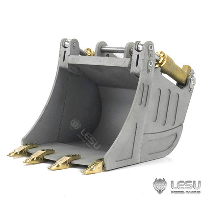 TOUCAN RC HOBBY 1/14 LESU RC Metal Hydraulic Aoue ET30H Wheeled Excavator Model Pump Cabin Sticker Display Grapple Ripper Bucket Scraper Compactor