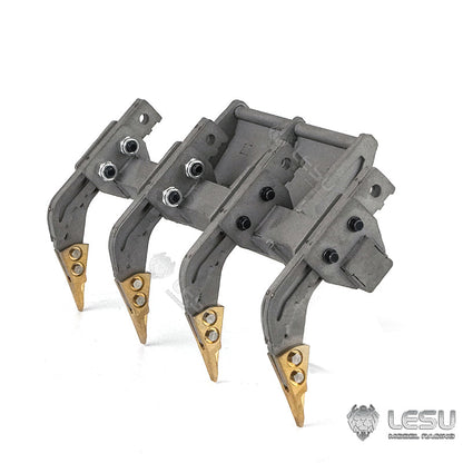 TOUCAN RC HOBBY LESU 1/14 Metal RC Loader Aoue-LT5H Hydraulic Wheeled Skid-Steer Construction Vehicle Model Light Sound DIY Wheels Hubs fork Bucket Gripper Ripper Scarifier Shovel Clamp
