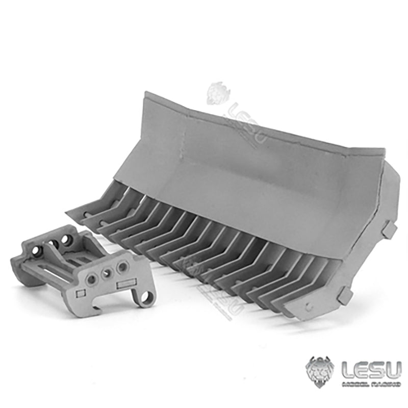 TOUCAN RC HOBBY LESU 1/14 Metal RC Loader Aoue-LT5H Hydraulic Wheeled Skid-Steer Construction Vehicle Model Light Sound DIY Wheels Hubs fork Bucket Gripper Ripper Scarifier Shovel Clamp