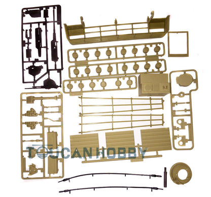 IN Stock Plastic Tracks Sprockets Road Wheel Idlers Accessories Pack Spare Chassis For HL 1/16 Scale USA M1A2 Abrams RC Tank 3918 Parts
