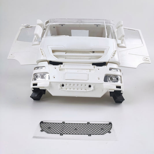 1 Set von Kabine Shell Teile Mit Innen Für Tamiya 1/14 Skala RC Traktor Lkw Dumper Auto Kipper Modell DIY Autos Teile