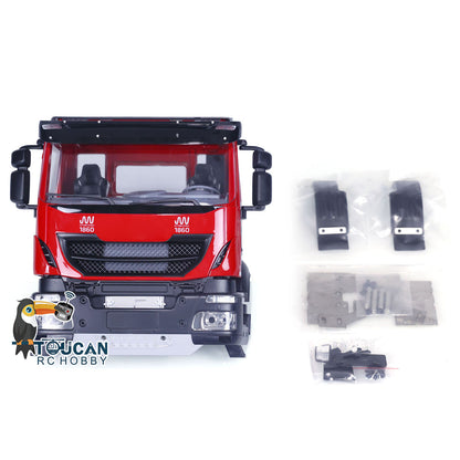TOUCAN RC HOBBY 1 Set of Cabin Shell Parts With Interior For 1/14 Scale RC Tractor Truck Dumper Car Tipper Model DIY Cars Parts