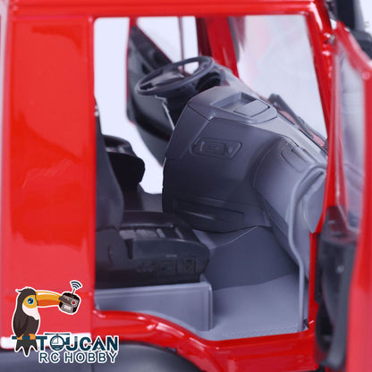 TOUCAN RC HOBBY 1 Set of Cabin Shell Parts With Interior For 1/14 Scale RC Tractor Truck Dumper Car Tipper Model DIY Cars Parts