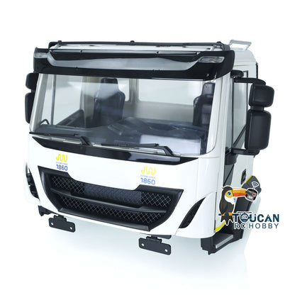 TOUCAN RC HOBBY 1 Set of Cabin Shell Parts With Interior For 1/14 Scale RC Tractor Truck Dumper Car Tipper Model DIY Cars Parts