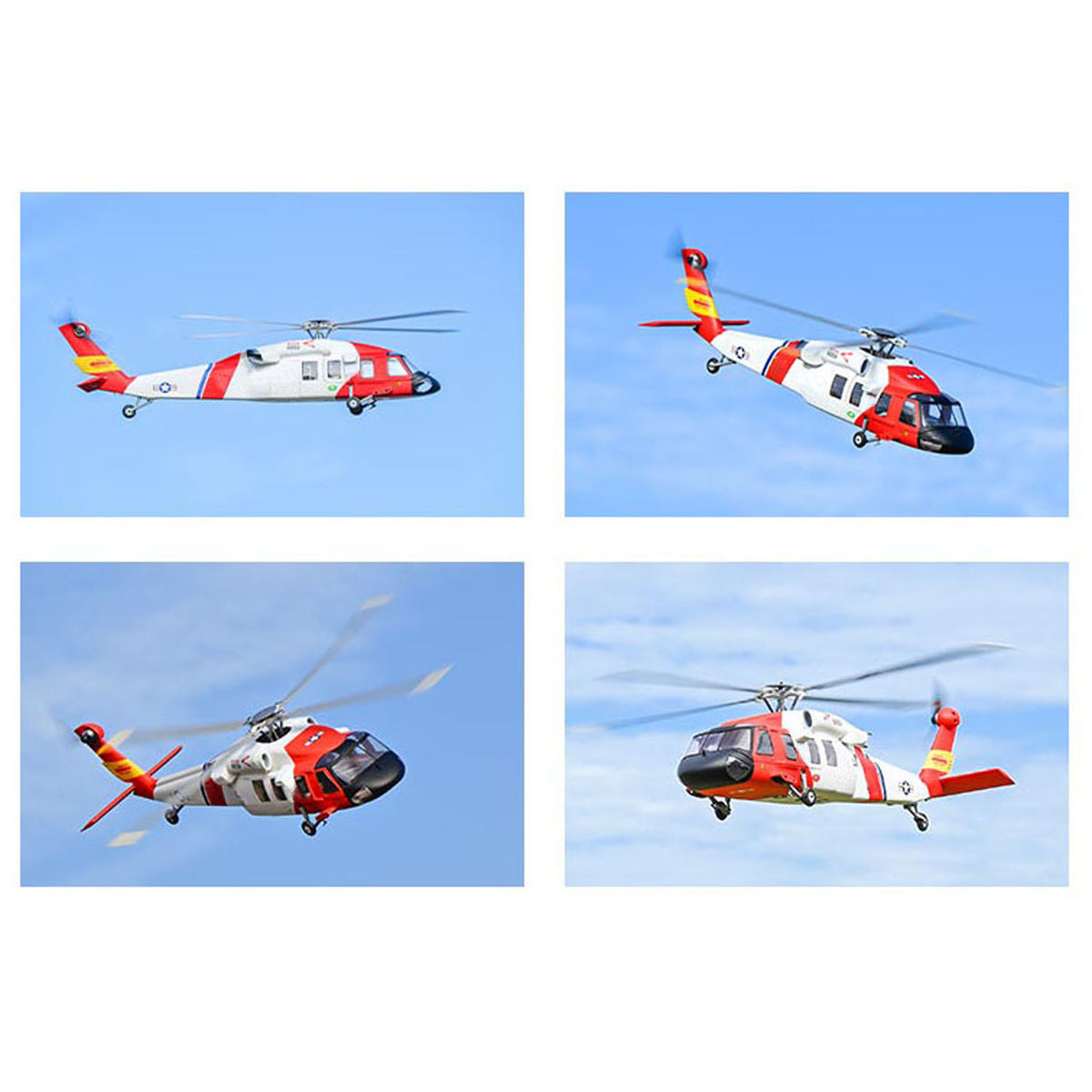 FLYWING MH-60T Jayhawk Remote Control Helicopter LED Light ACE Controller MH60T GPS ATT Mode One Key Return Beidou Positioning
