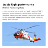 FLYWING MH-60T Jayhawk Remote Control Helicopter LED Light ACE Controller MH60T GPS ATT Mode One Key Return Beidou Positioning