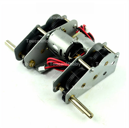 IN Stock Henglong 1/16 Remote Control Tank Steel Gearbox ML 49mm 59mm HL 49mm 59mm With 5.3 Plug Cable For RC Military Vehicle Model Part