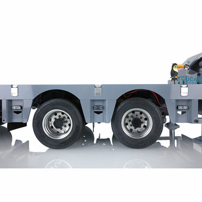 Metall CNC Flache Moudule Anhänger Modul für 1/14 NOOXION 2 + 5 achsen RC anhänger Tamiya Anhänger Fernbedienung Traktor Lkw DIY modelle