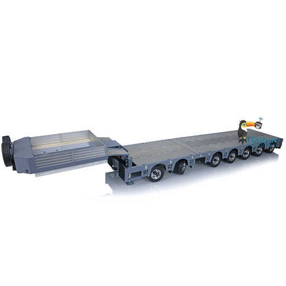 Metall CNC Flache Moudule Anhänger Modul für 1/14 NOOXION 2 + 5 achsen RC anhänger Tamiya Anhänger Fernbedienung Traktor Lkw DIY modelle