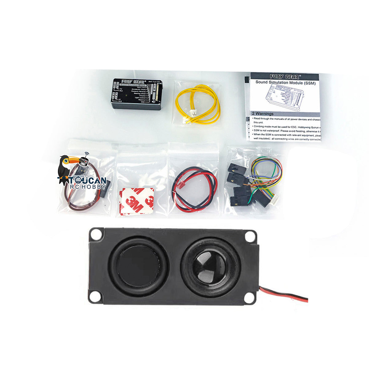 Sound System Lautsprecher Modul Für 1:14 LESU TAMIYA FH750 R730 E6 RC Traktor Lkw Auto DIY Radio Control Bau Fahrzeug Modell