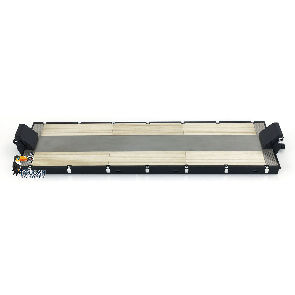 Metall CNC Flache Moudule Anhänger Modul für 1/14 NOOXION 2 + 5 achsen RC anhänger Tamiya Anhänger Fernbedienung Traktor Lkw DIY modelle