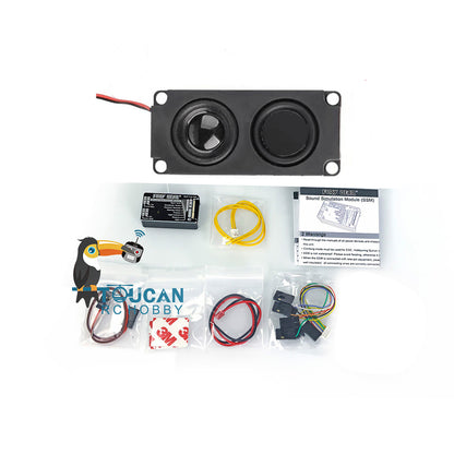 Sound System Lautsprecher Modul Für 1:14 LESU TAMIYA FH750 R730 E6 RC Traktor Lkw Auto DIY Radio Control Bau Fahrzeug Modell