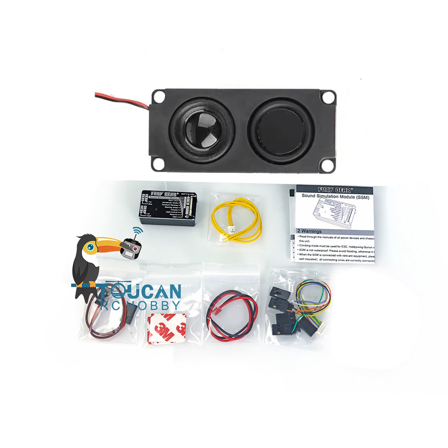 Sound System Speaker Module For 1:14 LESU TAMIYA FH750 R730 E6 RC Trac ...