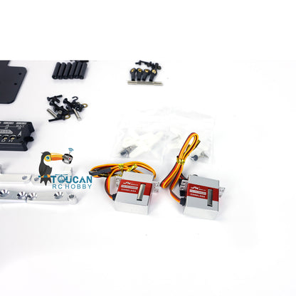 Cab Suspension System W/Zweite Platte Servos für LESU TAMIYA FH 1/14 Skala RC Traktor Lkw Fernbedienung Auto Fahrzeug Modell