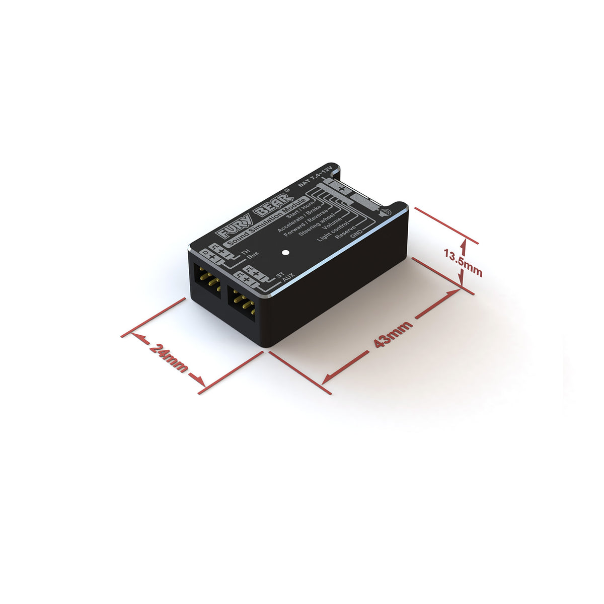 Sound System Lautsprecher Modul Für 1:14 LESU TAMIYA FH750 R730 E6 RC Traktor Lkw Auto DIY Radio Control Bau Fahrzeug Modell