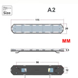 Kunststoff-Warnleuchte soll blinkendes Dachlampengehäuse für 1/14 DIY TAMIYA RC Traktor-LKW R470 R620 Modell-Hydraulik-Dumper-Auto