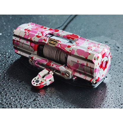 Metal Electric Winch for DIY 1/8 1/10 1/14 Remote Control Off Road Vehicle RC Rock Crawler Model U535 M715
