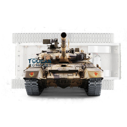 Henglong 1/16 TK7.1 3938 Russian T90 RTR RC Tank with 360 Degrees Turret BB IR Smoke Metal Chassis Idlers Sprockets Road Wheels Tracks Gearbox