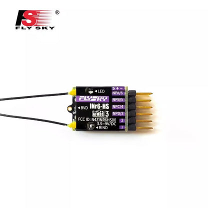 TOUCAN RC HOBBY FLYSKY INr6-HS Receiver 6 Channels Mini Receivers for RC Drone Car Remote Controlled Truck Trailer Hobby Model DIY Accessory