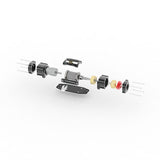 RTR TWOLF 1/10 TW-715 RC Off-road Metal Crawler Climb Truck with Sounds Lights Smoke Two-speed Transmission