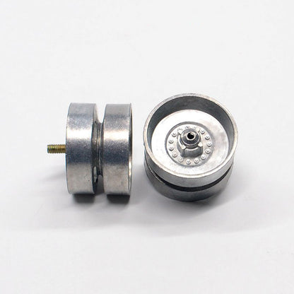 Metal Tracks Sprockets Idlers Adjuster Driving Axle Bearing Suspension Arms Protection Net For HL RC 1/16 3889 Tank Model Parts