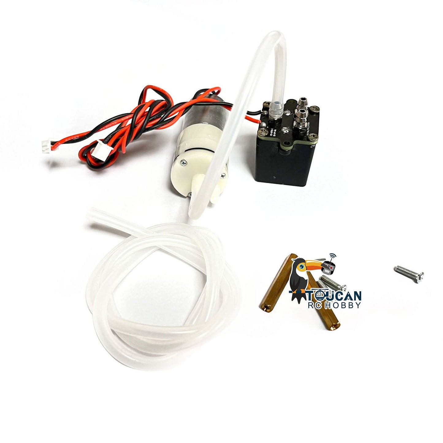 IN Stock Metal Smoke Gearbox Unit Smoker 6V Spare Part for Henglong 1/16 Scale RC Armored Tank Model 6.0S Main Board Radio System