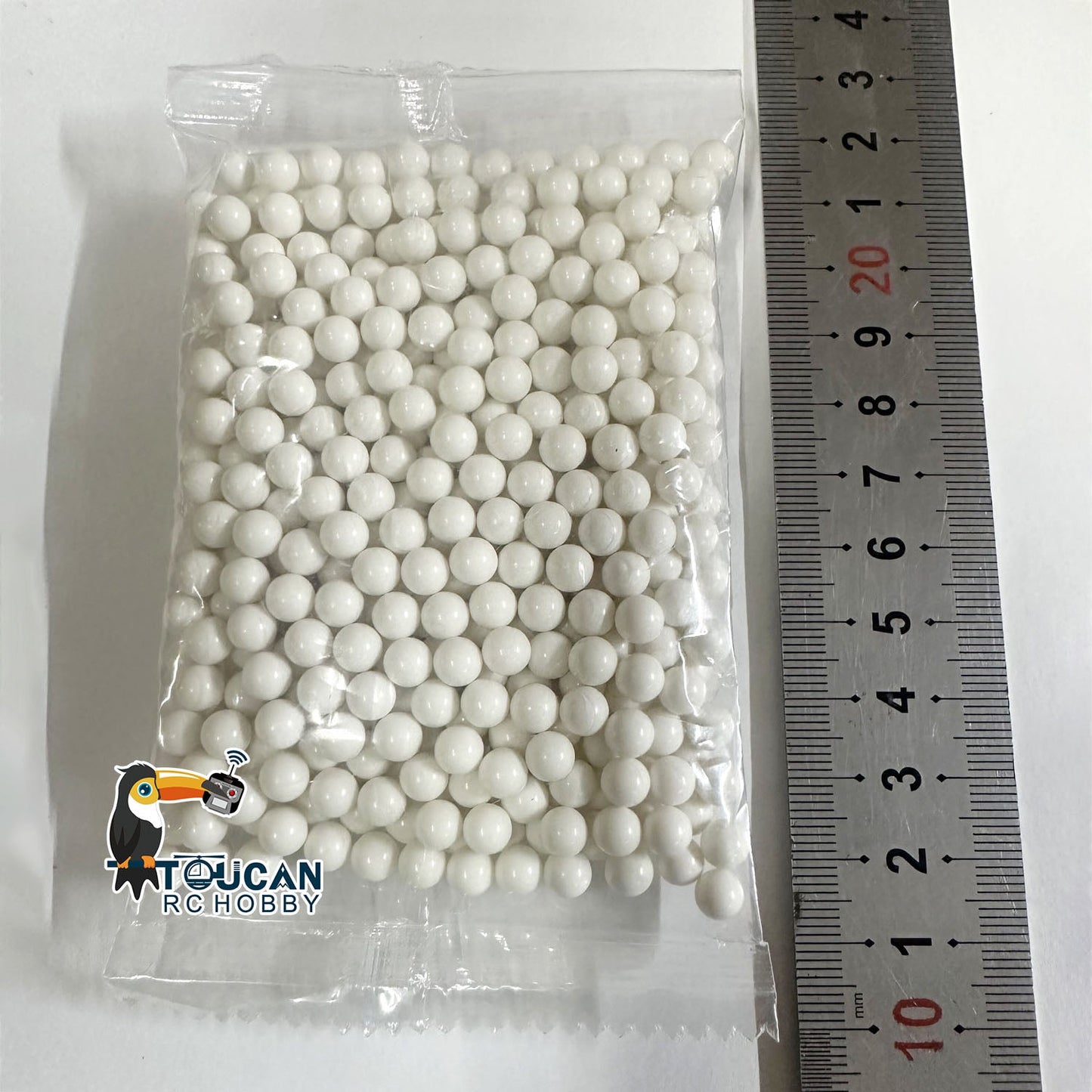 IN Stock Bullet 6mm Plastic White BB Pellets for 1/16 Scale Heng Long RC Tanks Remote Control Battle Tank Model Spare Parts Accessory