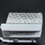 Stainless Steel Tail Light Anti Slip Plate for 1/14 DIY Remotr Control Tractor Truck 770S 56379/56375 Model Decoration Part