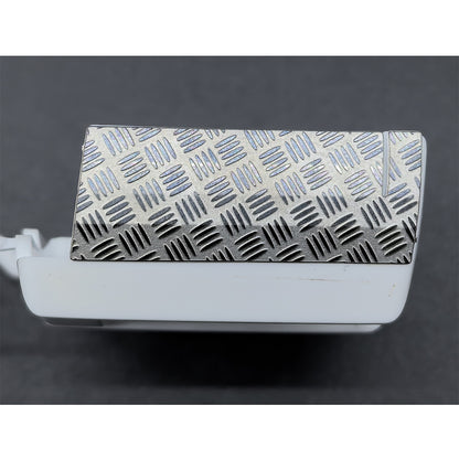 Stainless Steel Tail Light Anti Slip Plate for 1/14 DIY Remotr Control Tractor Truck 770S 56379/56375 Model Decoration Part