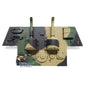 IN Stock Plastic Rear Panel Spare Parts for Henglong 1/16 Scale German King Tiger RC Tank Models 3888A Radio Controlled Armored Cars