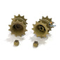 Henglong CS Metal Sprockets With Gear Clip For 1/16 Scale USA M1A2 Abrams Remote Control Tank 3918 Vehicle Military Part Model