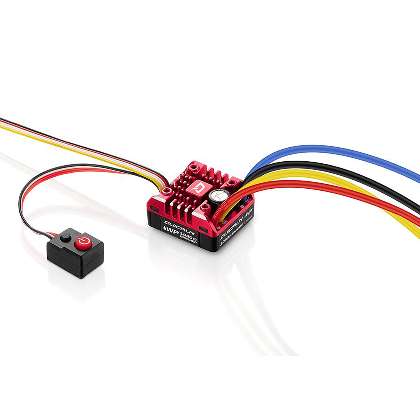 Hobbywing Brushed ESC QuicRun WP 1080 80A G2 Wasserdicht für 1/10 RC Crawler Cars Funkgesteuertes Baufahrzeug