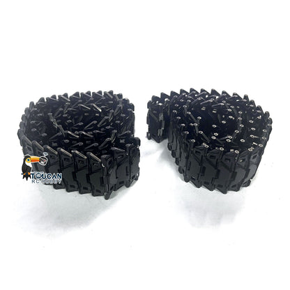 Metal Tracks Idlers Sprockets Road Wheels Suspension Bars Decal For Henglong 1/16 Scale Walker Bulldog RC Tank 3839 Model Replacement Parts