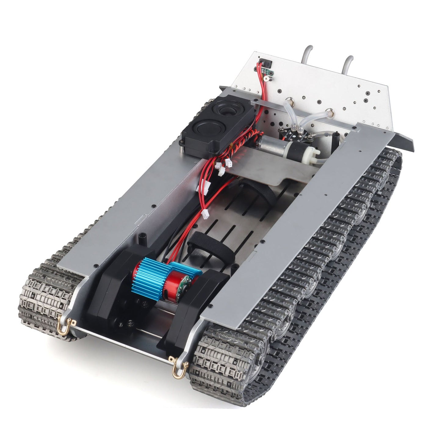 Remote Control Tank Metal Chassis for Heng Long 1/16 German King Tiger Steel Gearbox Motor Smoking Unit Model Upgraded Part