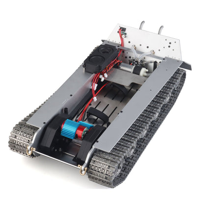 Remote Control Tank Metal Chassis for Heng Long 1/16 German King Tiger Steel Gearbox Motor Smoking Unit Model Upgraded Part