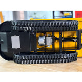 Pre-order Metal 1/14 Remote Control Hydraulic Tracked Dumper Truck RC Tipper Model Construction Machine Light Battery Flysky Radio