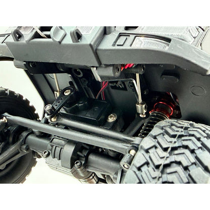 TOUCAN RC HOBBY Hobby Plus 1/18 4X4 Remote Control Off Road Vehicle RC Desert Rally Car DKR-4 Fortis Hobbywing Brushless Motor Light Effect