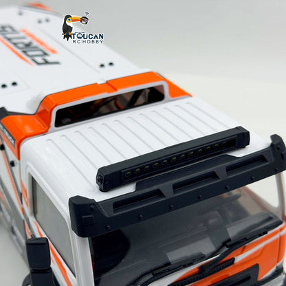 TOUCAN RC HOBBY Hobby Plus 1/18 4X4 Remote Control Off Road Vehicle RC Desert Rally Car DKR-4 Fortis Hobbywing Brushless Motor Light Effect